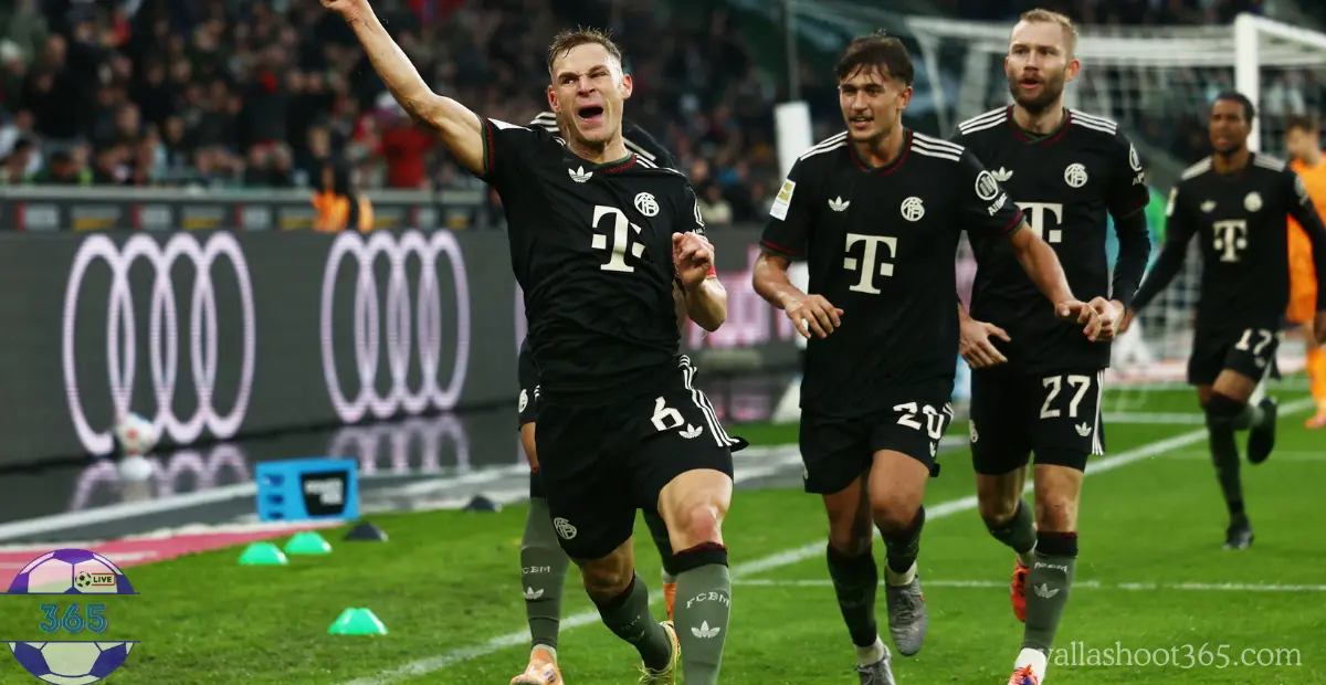 بايرن ميونخ يواصل الهيمنة ويحقق فوزًا ساحقًا بثلاثية نظيفة على بوروسيا مونشنغلادباخ