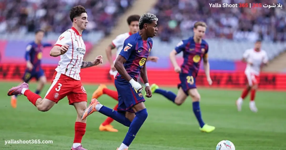 ملخص مباراة برشلونة ضد جيرونا في الدوري الإسباني