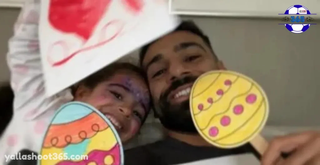 محمد صلاح يحتفل برقمه التاريخي الجديد مع ليفربول برفقة ابنته كيان 2025 محمد صلاح يحتفل برقمه التاريخي الجديد مع ليفربول برفقة ابنته كيان 2025