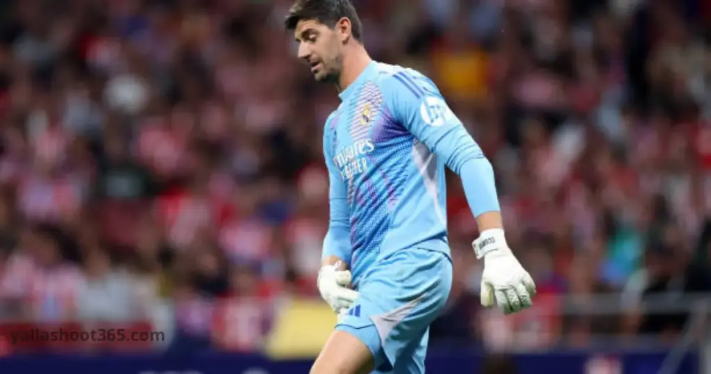 مدة غياب كورتوا بعد إصابته مع ريال مدريد ضد رايو فاييكانو 2025