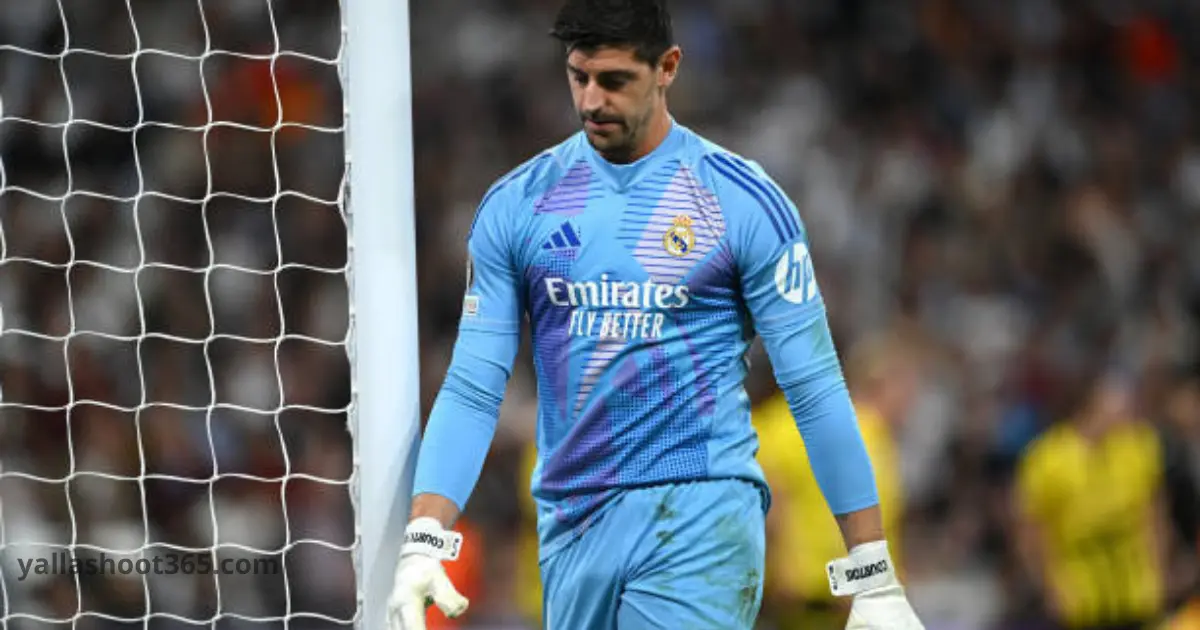 مدة غياب كورتوا بعد إصابته مع ريال مدريد ضد رايو فاييكانو 2025