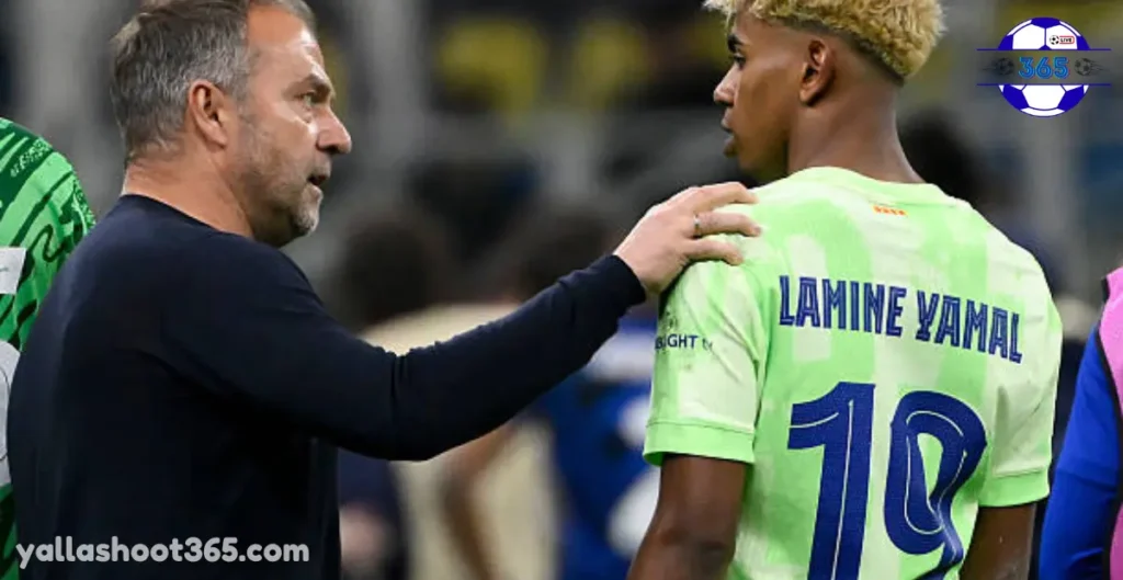 لامين يامال يوضح حقيقة انفصاله عن نيكول